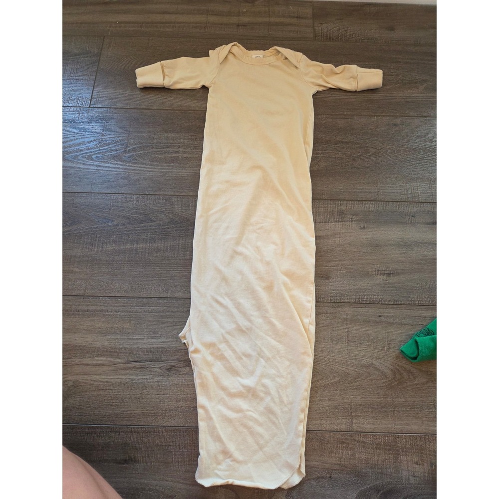 Colored organics baby boy organic‎ gown nb